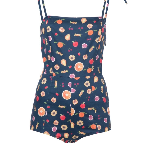 LHD Net a Porter Sainte Maxime fruity playsuit 4 - Picture 3 of 8